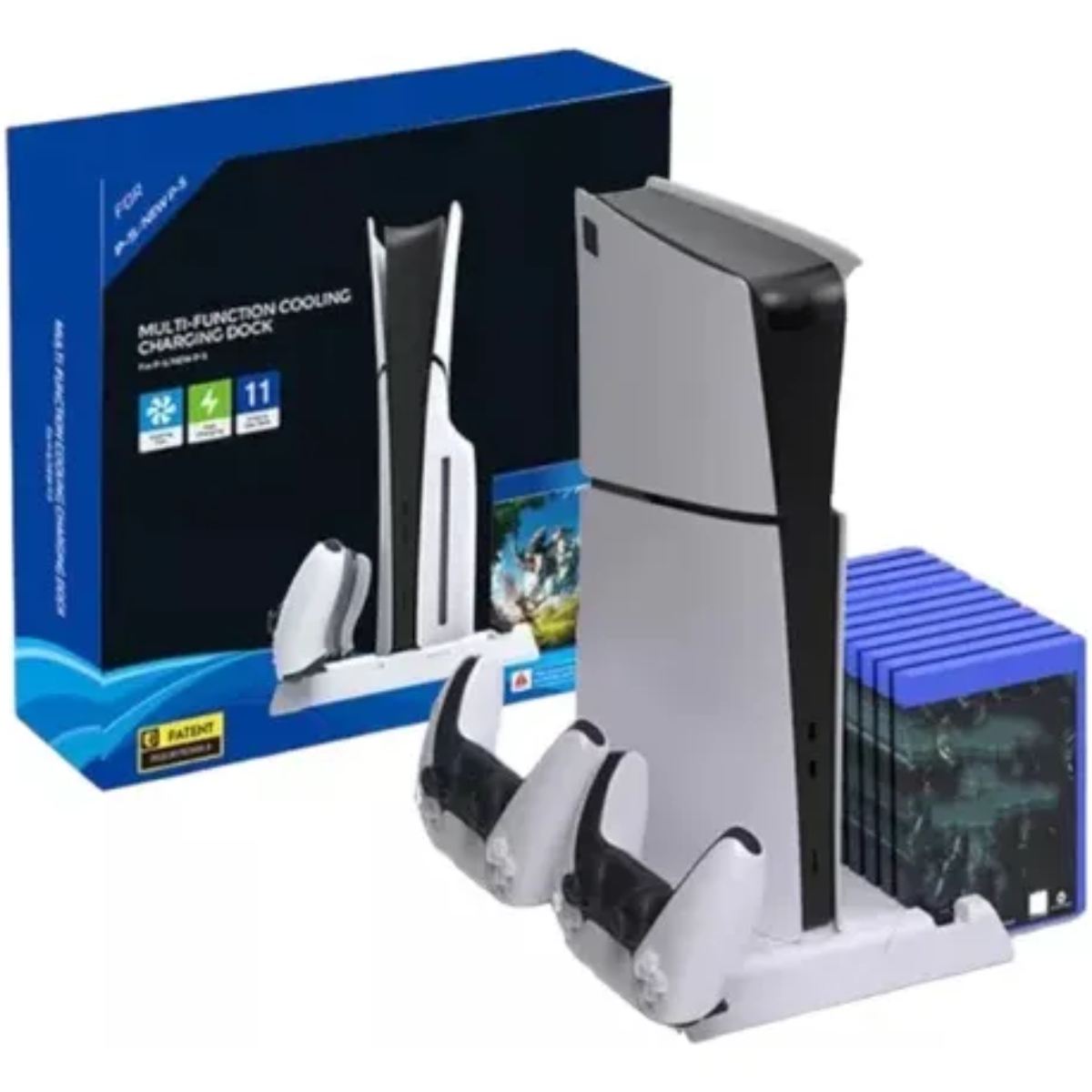 Base Cargador Ps5 Refrigerante